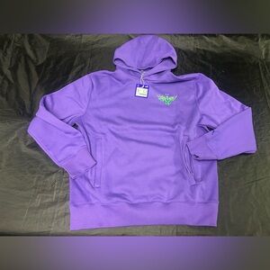 New Men’s Puma Melo Toxic Hoodie - Team Violet Not From Here Sz Large Retail $90